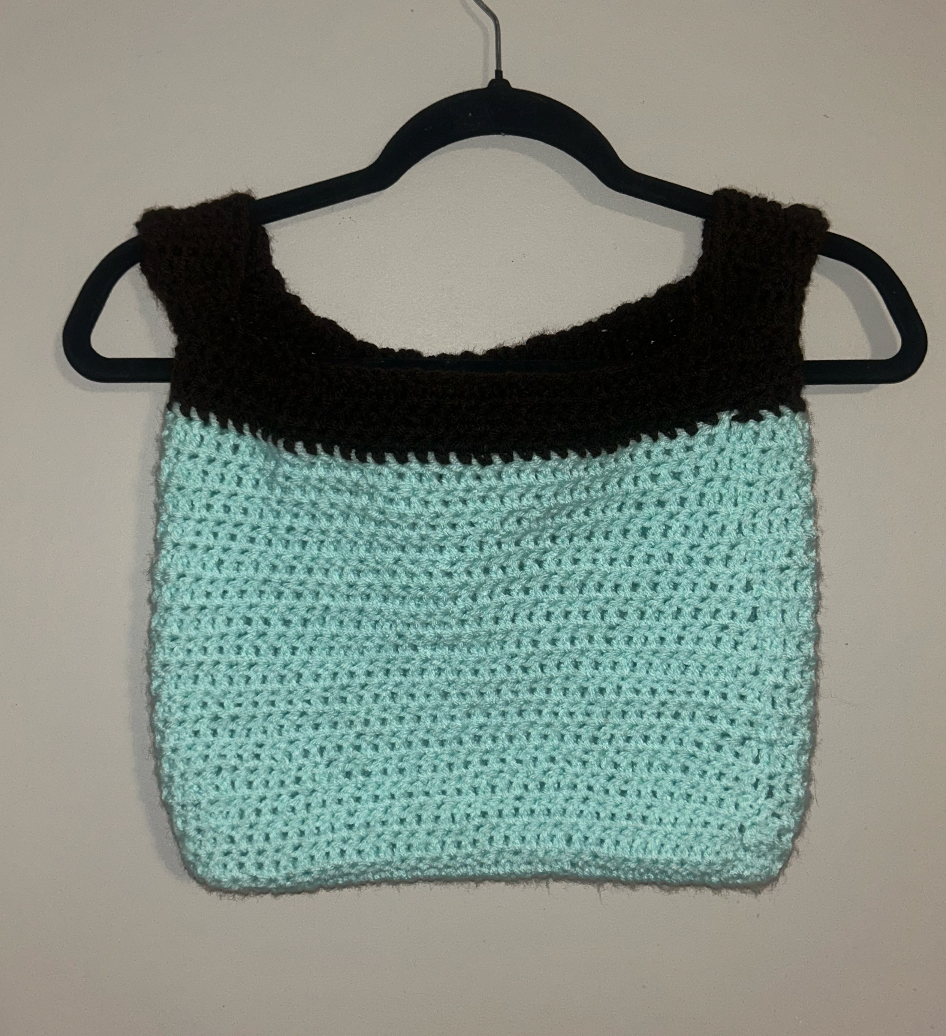 Two Color Square Bag