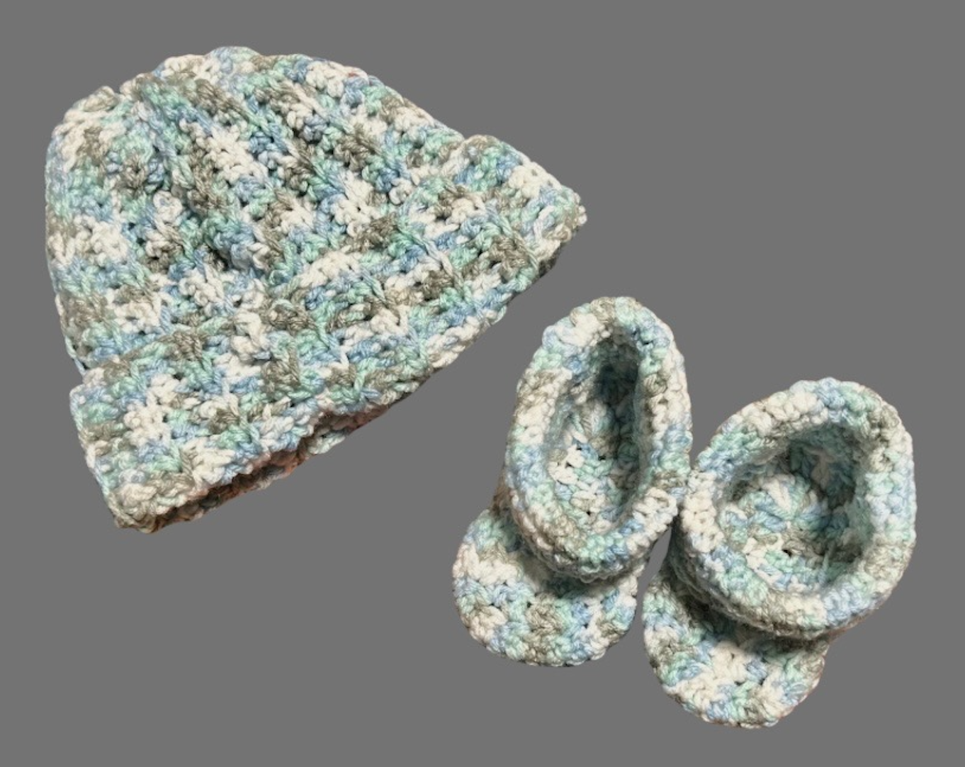 Baby Hat + Booties