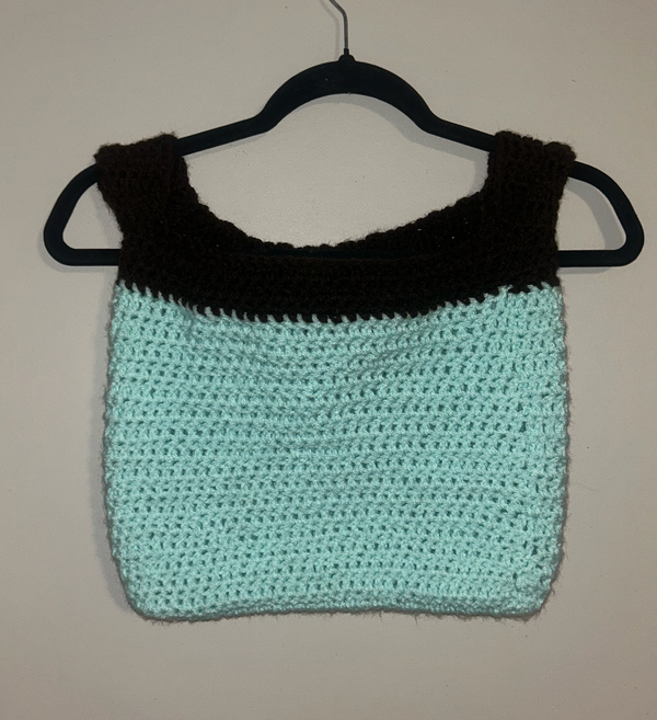 Two Color Square Bag