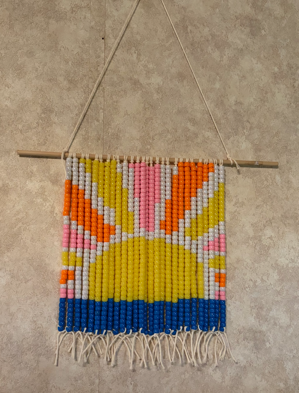 Sunset Beaded Tapestry