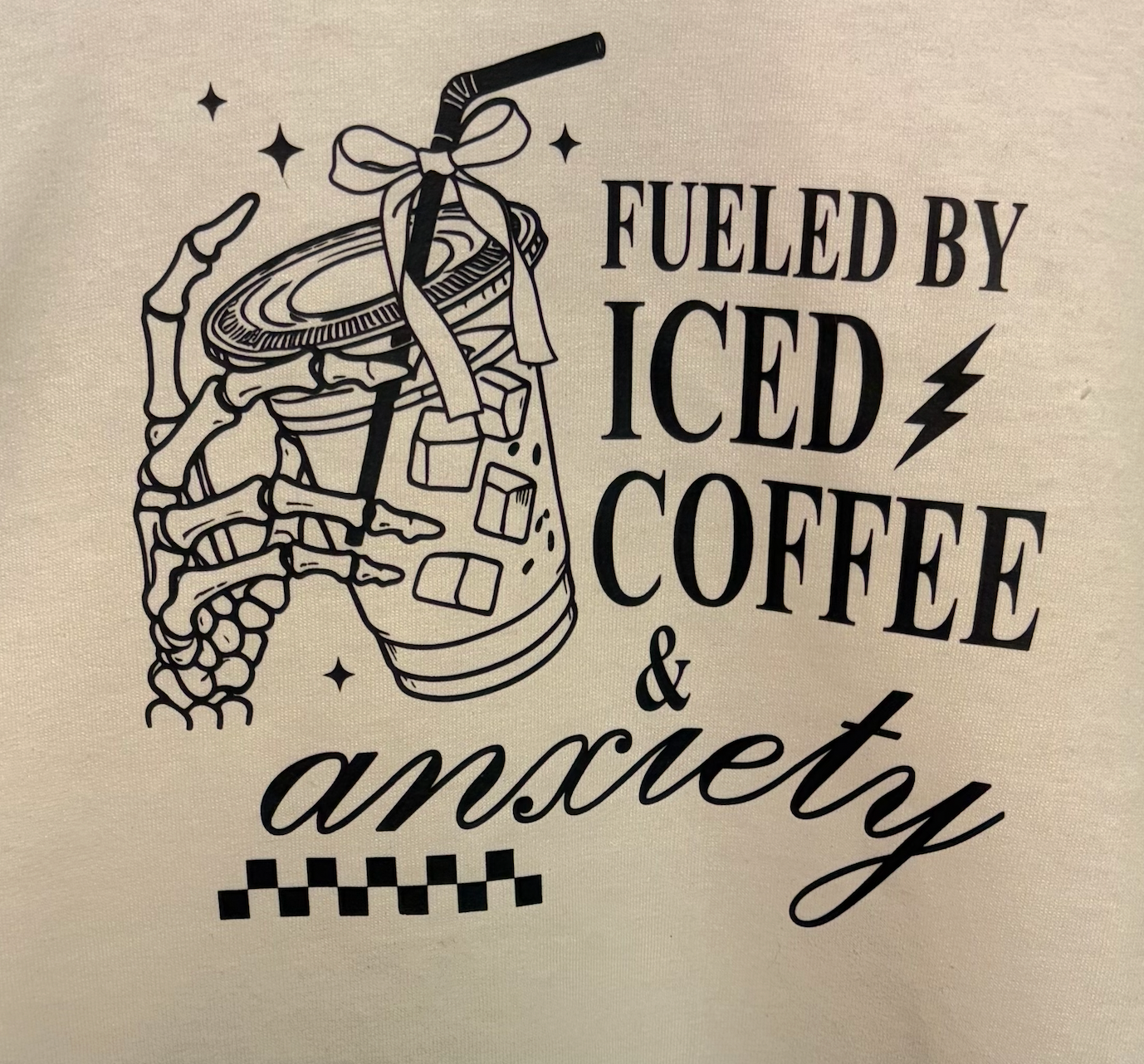 Iced Coffee & Anxiety T-Shirt