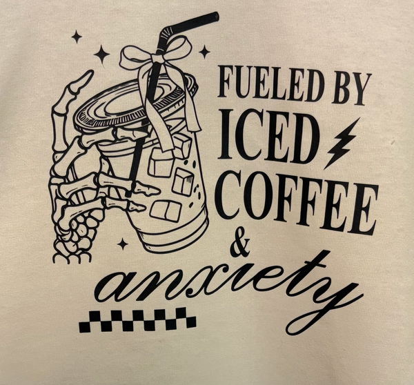 Iced Coffee & Anxiety T-Shirt
